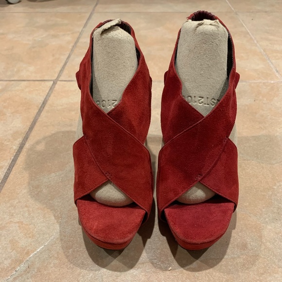 Diane Von Furstenberg DVF zia heel sandal platform - Picture 8 of 12